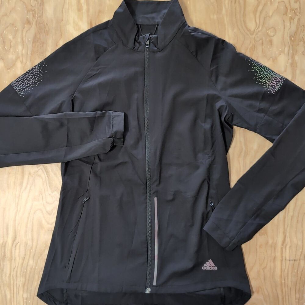 Adidas Women's Sm Supernova Confident Three Season Running‎ Jacket Black Vented